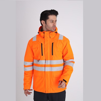 Orange Safety Jacket EN 20471